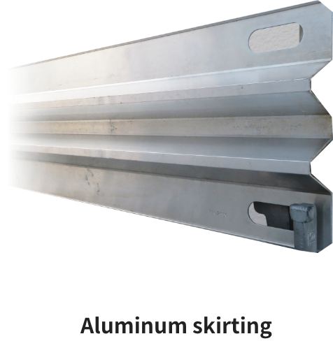 Aluminum skirting
