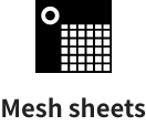 Mesh sheets